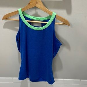 Bolle Blue High Performance Activewear Tank Top Sz M EUC